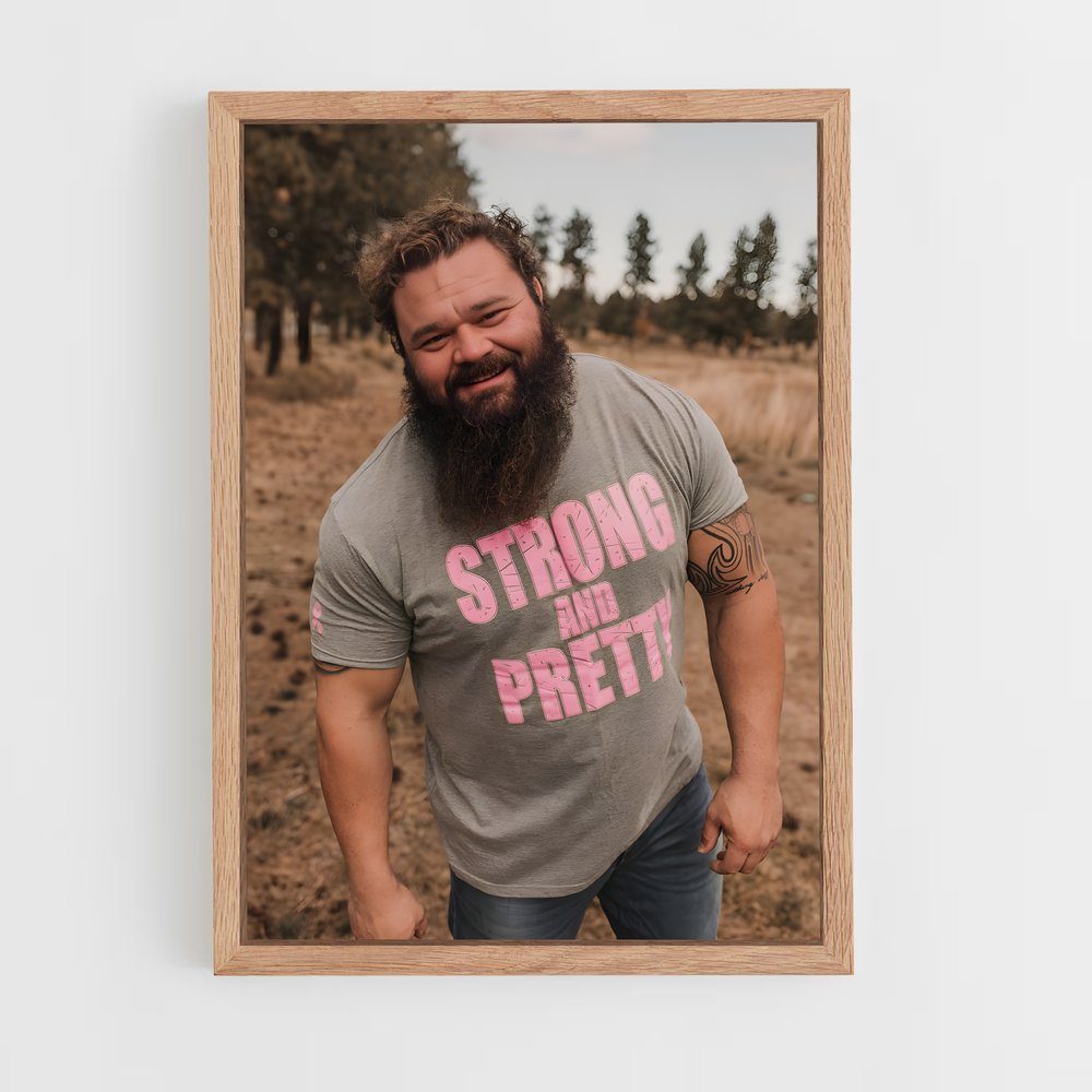 Poster Robert oberst gymnase – affiche Powerlifting (vue 4)